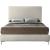 Geri Velvet Queen Size Bed