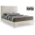Geri Velvet Queen Size Bed