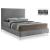 Geri Velvet Bed