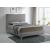 Geri Velvet King Size Bed