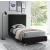 Geri Velvet Twin Size Bed
