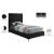 Geri Velvet Twin Size Bed