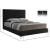 Geri Velvet Queen Size Bed