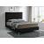 Geri Velvet King Size Bed