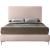 Geri Velvet King Size Bed
