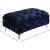 Mercer Velvet Ottoman