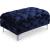 Mercer Velvet Ottoman
