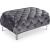 Mercer Velvet Ottoman