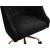 Arden Velvet Office Chair with Gold Base