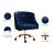 Arden Velvet Office Chair