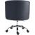 Arden Velvet Office Chair with Chrome Base