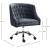 Arden Velvet Office Chair with Chrome Base
