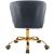 Finley Velvet Office Chair