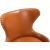 Hendrix Faux Leather Office Chair with Gold Base