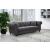 Chesterfield Linen Sofa