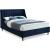 Eva Velvet King Size Bed