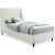 Eva Velvet Twin Size Bed