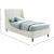 Eva Velvet Twin Size Bed