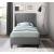 Eva Velvet Twin Size Bed