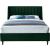 Eva Velvet King Size Bed