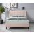Eva Velvet King Size Bed