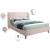 Eva Velvet King Size Bed