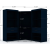Mulberry 3.0 Sectional Wardrobe Corner Closet w/4 Drawers