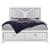 Romo Wood Storage Panel Bed w/LED Light, Queen Size