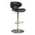 Edenton Leatherette Bar Stool with Chrome  Adjustable Base