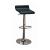 Bidwell Letherette Backless Bar Stool with Adjustable Chrome Base