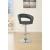 Barraza Adjustable Height Bar Stool with Chrome Base