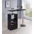 Koufax Wood Veneer Bar Table with Wine Rack