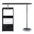 Koufax Wood Veneer Bar Table with Wine Rack