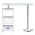 Koufax Wood Veneer Bar Table with Wine Rack