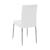 Maston Leatherette Dining Chair with Chrome Legs
