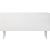 Modernist 4-Drawer Wood Dresser with Brushed Chrome Steel Legs & Handles