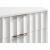 Modernist 2-Drawer Wood Nightstand with Brushed Chrome Steel Legs & Handles