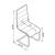 Broderick Leatherette Side Chair with Chrome Base