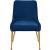 Ace Velvet Dining Chair with Polished Gold Legs