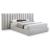 Pablo Velvet King Size Bed