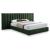 Pablo Velvet King Size Bed