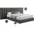 Pablo Velvet Queen Size Bed
