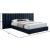 Pablo Velvet King Size Bed