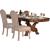 Dresden PU/Fabric Dining Room Set