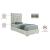 Nora Velvet Twin Size Bed