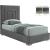 Nora Velvet Twin Size Bed