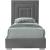 Nora Velvet Twin Size Bed
