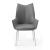 1218 PU Swivel Dining Chair