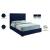 Nora Velvet Queen Size Bed