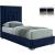 Nora Velvet Twin Size Bed
